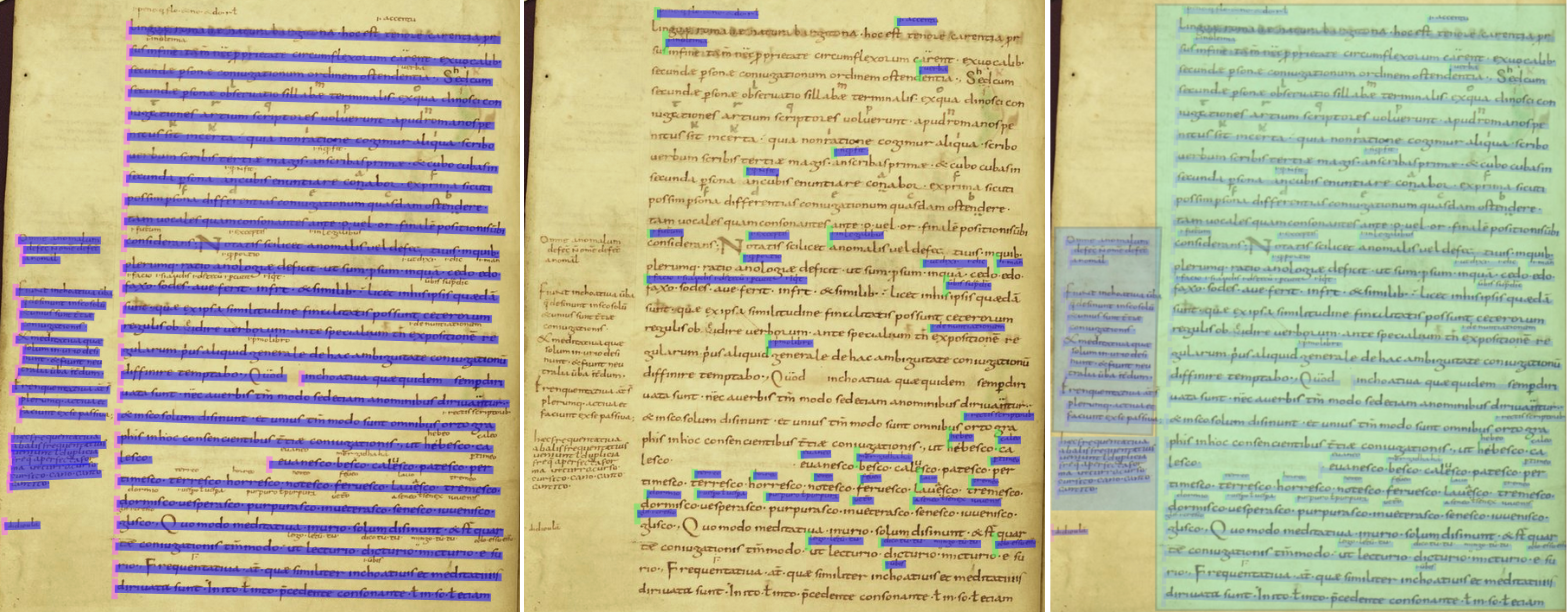 Une chaîne de traitement semi-automatisée pour éditer et étudier les manuscrits grammaticaux glosés : le cas d’eutychès grammaticus